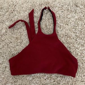 Beach riot Halter swim top